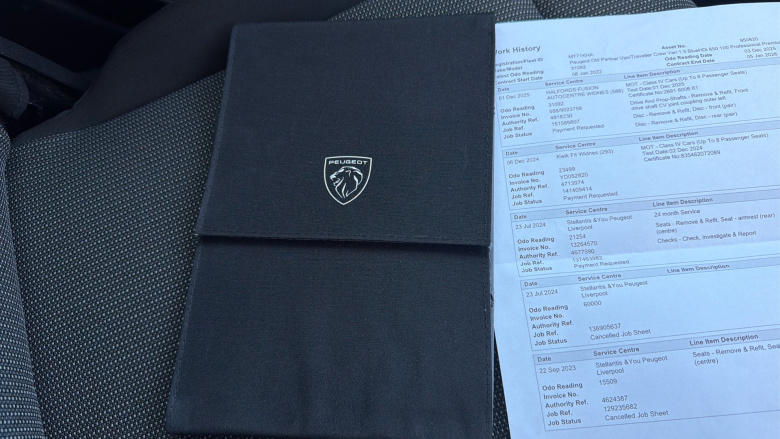 Peugeot Partner Long Diesel 850 1.5 BlueHDi 100 Professional Premium Crew Van